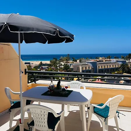 Mareas Sea View Terrace 3 Min To Apartment Morro Jable