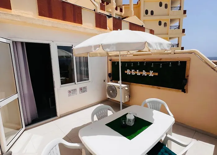 Mareas Sea View Terrace 3 Min To Апартаменты Морро-дель-Хабле