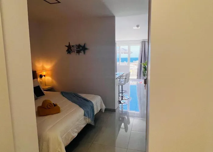 Mareas Sea View Terrace 3 Min To Апартаменты